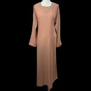 Ladies Nida Abaya Jilbab Jubba Jabba Dress Thobe Black Coloured Maxi Women