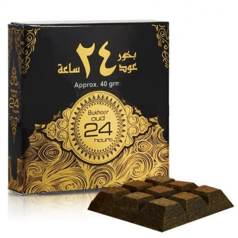 Oud Bakhour 24 Hours 40g Home Kitchen Mosque Incense Bakhoor Burner Oud Scents - The Orient