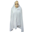Ladies Large Burqa Hijab Cotton Salah Namaz Mosque Pray Scarf Adult Women Umrah