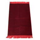 Maroon Turkish Prayer Mat Adult Size Pray Salaah Masjid Musalla Gift Muslim