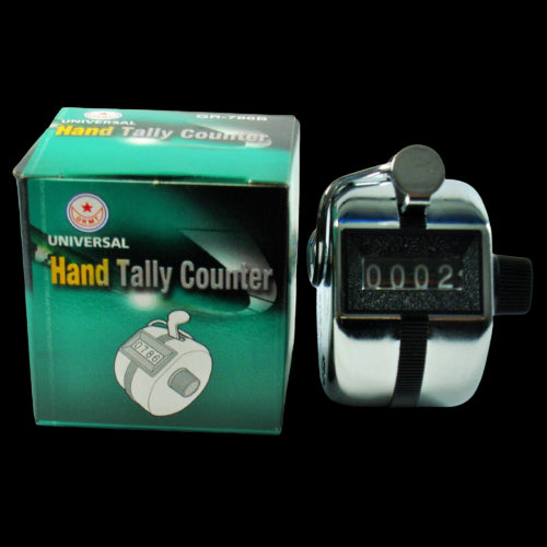 Stainless Steel Hand Counter Tally Manual Score Count Zikr Tasbeeh Worry