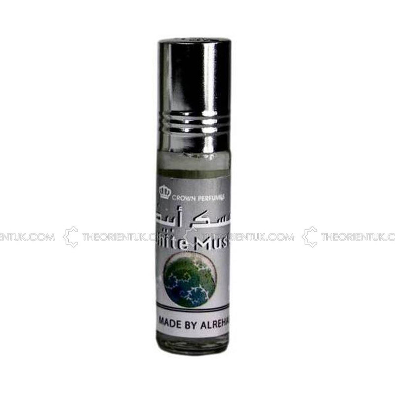 1x6ml White Musk Al Rehab Genuine Perfume Roll On Fragrance Alcohol Free Halal