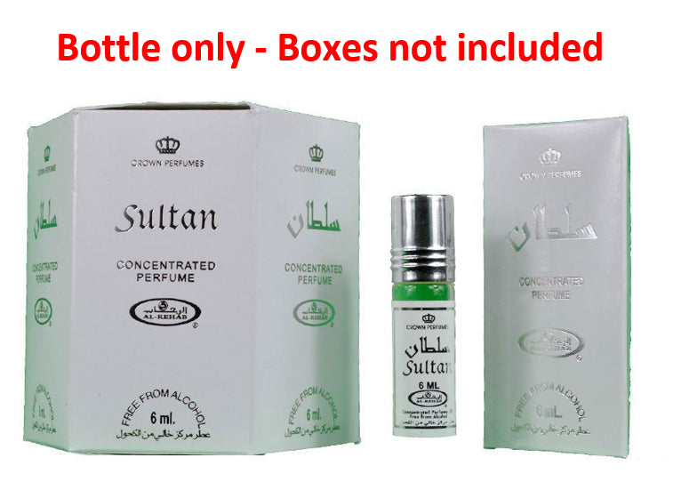 12x6ml Sultan Al Rehab Genuine Perfume Roll On Fragrance Oil Alcohol Free Halal