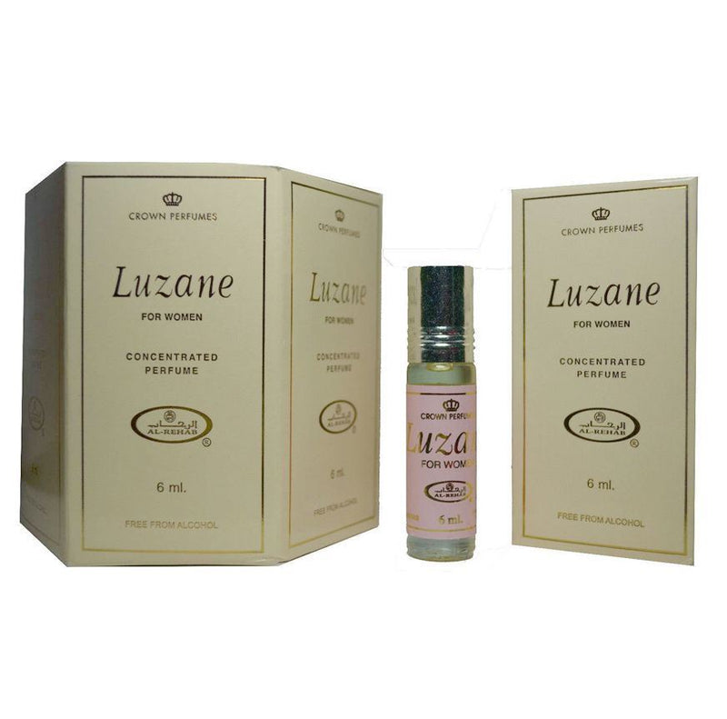 12x6ml Luzane Al Rehab Genuine Perfume Roll On Fragrance Alcohol Free Halal
