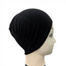 Ladies Bone Bonnet Cap Tie Tube Under Hijab Scarf Band Hat Chemo Girls Women