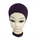 Ladies Bone Bonnet Cap Tie Tube Under Hijab Scarf Band Hat Chemo Girls Women