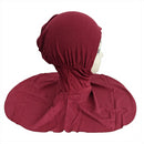 Ladies Girls Sport Hijab Scarf Ninja Women Active Under Cap Neck Cover Exercise