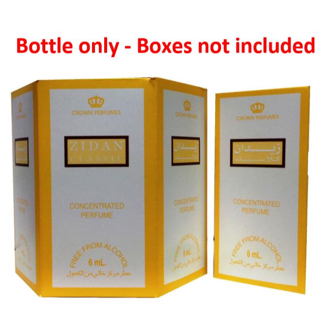 6x6ml Zidan Al Rehab Genuine Perfume Roll On Fragrance Oil Alcohol Free Halal