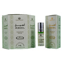 6x6ml Aseel Al Rehab Genuine Perfume Roll On Fragrance Alcohol Free Halal