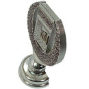 Kaba + 99 Names Allah in Crescent Silver Islam Ornament Hajj Eid Gift 22x16cm