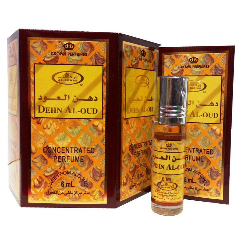 12x6ml Dehn Al-Oud Al Rehab Genuine Perfume Roll On Oil Fragrance Halal