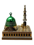 99 Names of Allah Kaba Shape Gold Ornament Wedding Eid Hajj Gift