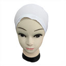 Ladies Bone Bonnet Cap Tie Tube Under Hijab Scarf Band Hat Chemo Girls Women