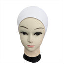 Ladies Bone Bonnet Cap Tie Tube Under Hijab Scarf Band Hat Chemo Girls Women