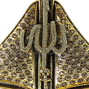Allah + 99 Names of Allah Boat Shape Luxury Islamic Ornament Gift 27x25cm