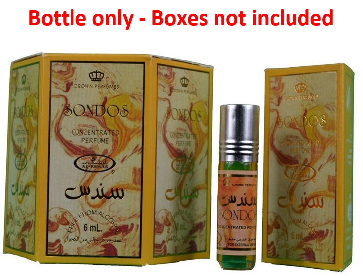 6x6ml Sondos Al Rehab Genuine Perfume Roll On Fragrance Oil Alcohol Free Halal