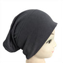 Ladies Bone Bonnet Cap Tie Tube Under Hijab Scarf Band Hat Chemo Girls Women