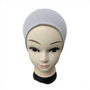 Ladies Bone Bonnet Cap Tie Tube Under Hijab Scarf Band Hat Chemo Girls Women