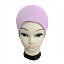 Ladies Bone Bonnet Cap Tie Tube Under Hijab Scarf Band Hat Chemo Girls Women