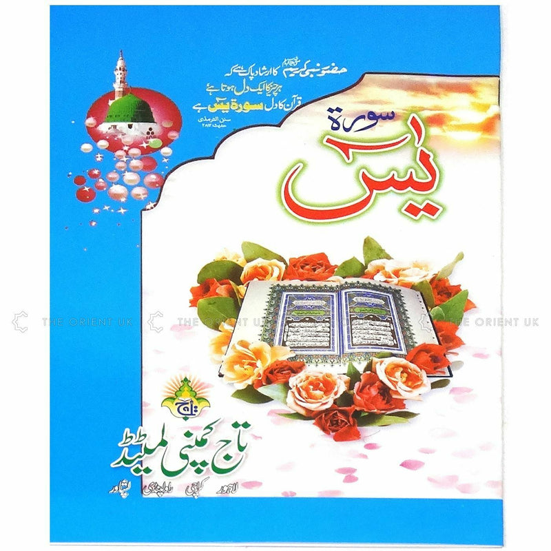 Large Surah Yasin 9 Lines Bold Letters Quran Surat 4 Quls Yaseen