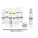 2x10ml Halal Al Sunnah Perfume Attar Natural Alcohol Roll On Variety