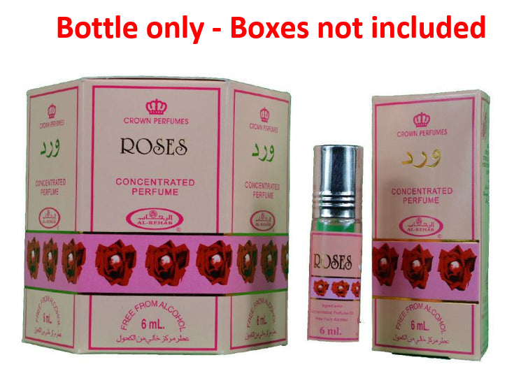12x6ml Roses Al Rehab Genuine Perfume Roll On Fragrance Oil Alcohol Free Halal