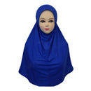 Girls Hijab Head Scarf Burqa Scarves Cotton Burka Pray Muslim Mosque Kids Islam