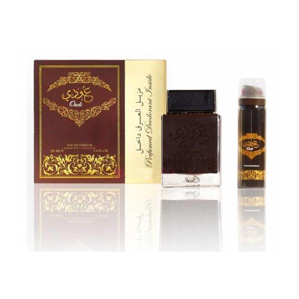 100ml Oudi Spray Perfume Deodorant Men Musky Amber Floral Gift EDP