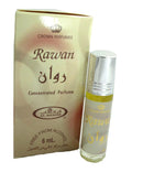 1x6ml Rawan Al Rehab Genuine Perfume Roll On Fragrance Oil Alcohol Free Halal