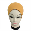Ladies Bone Bonnet Cap Tie Tube Under Hijab Scarf Band Hat Chemo Girls Women