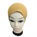 Ladies Bone Bonnet Cap Tie Tube Under Hijab Scarf Band Hat Chemo Girls Women