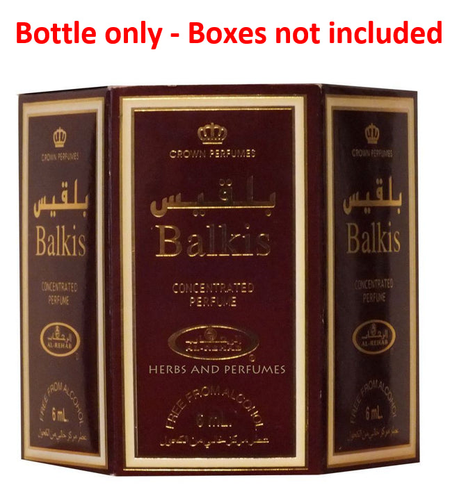 6x6ml Balkis Al Rehab Genuine Perfume Roll On Fragrance Oil Alcohol Free Halal