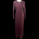 Ladies Nida Abaya Jilbab Jubba Jabba Dress Thobe Black Coloured Maxi Women