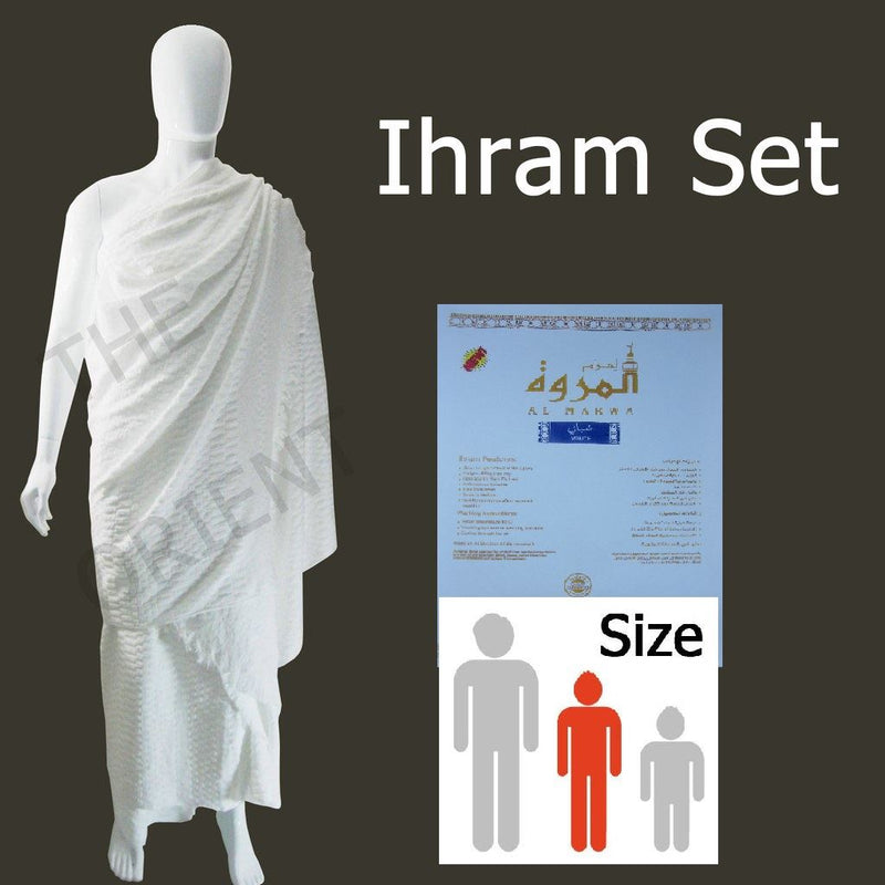Teenager Towel Ihram Al Marwa Cotton Cloth Hajj Umrah Makkah Ehram Ahram